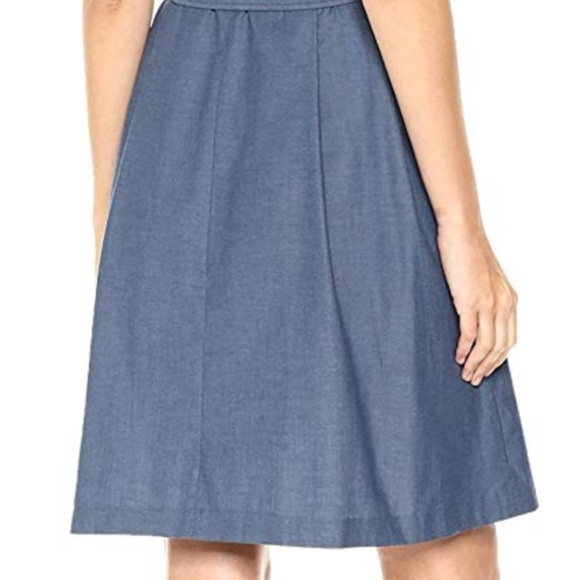 Anne Klein Women's Notch Collar Wrap Dress W/Full - Picture 5 of 6